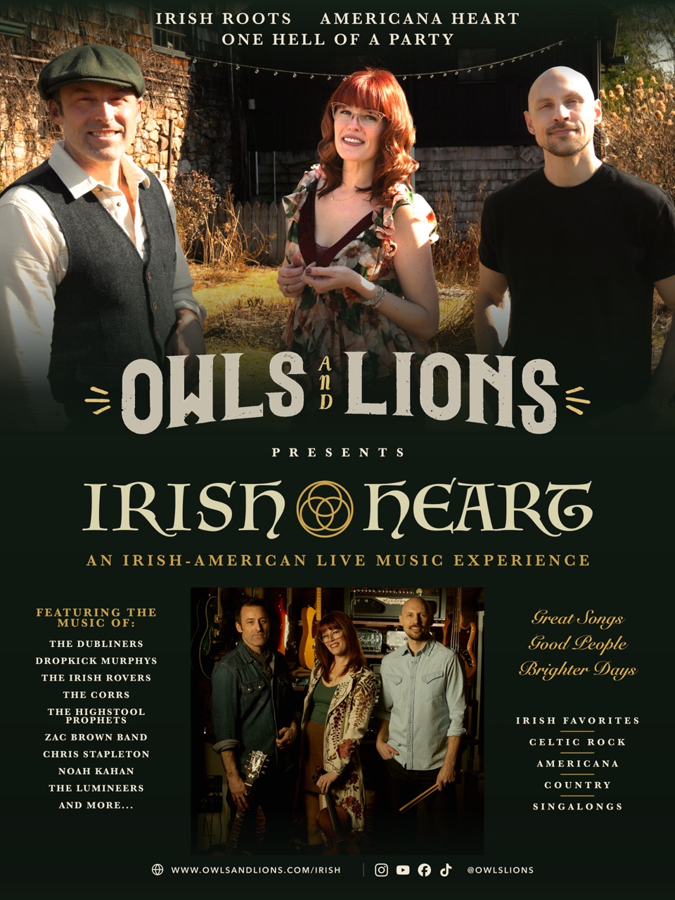 Owls & Lions Irish Heart